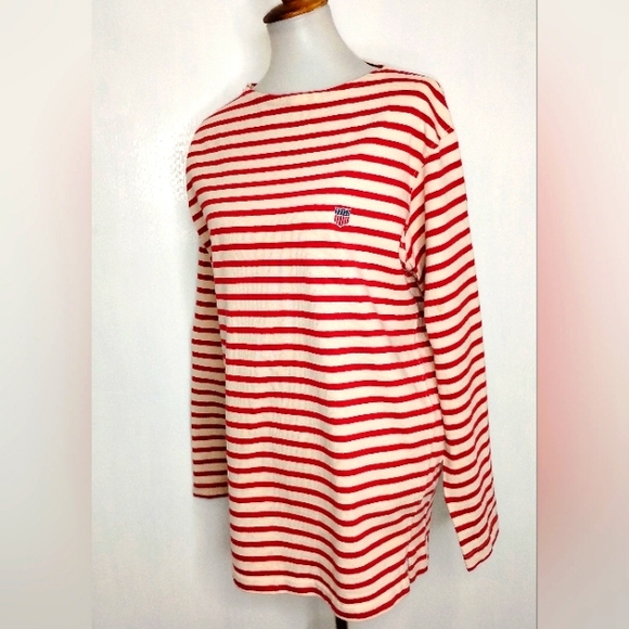 POLO COUNTRY STRIPED COTTON TOP - Picture 1 of 7